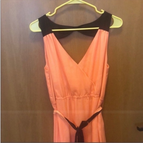 American Eagle Size Small Coral Pink Open Back Dress - Picture 5 of 9